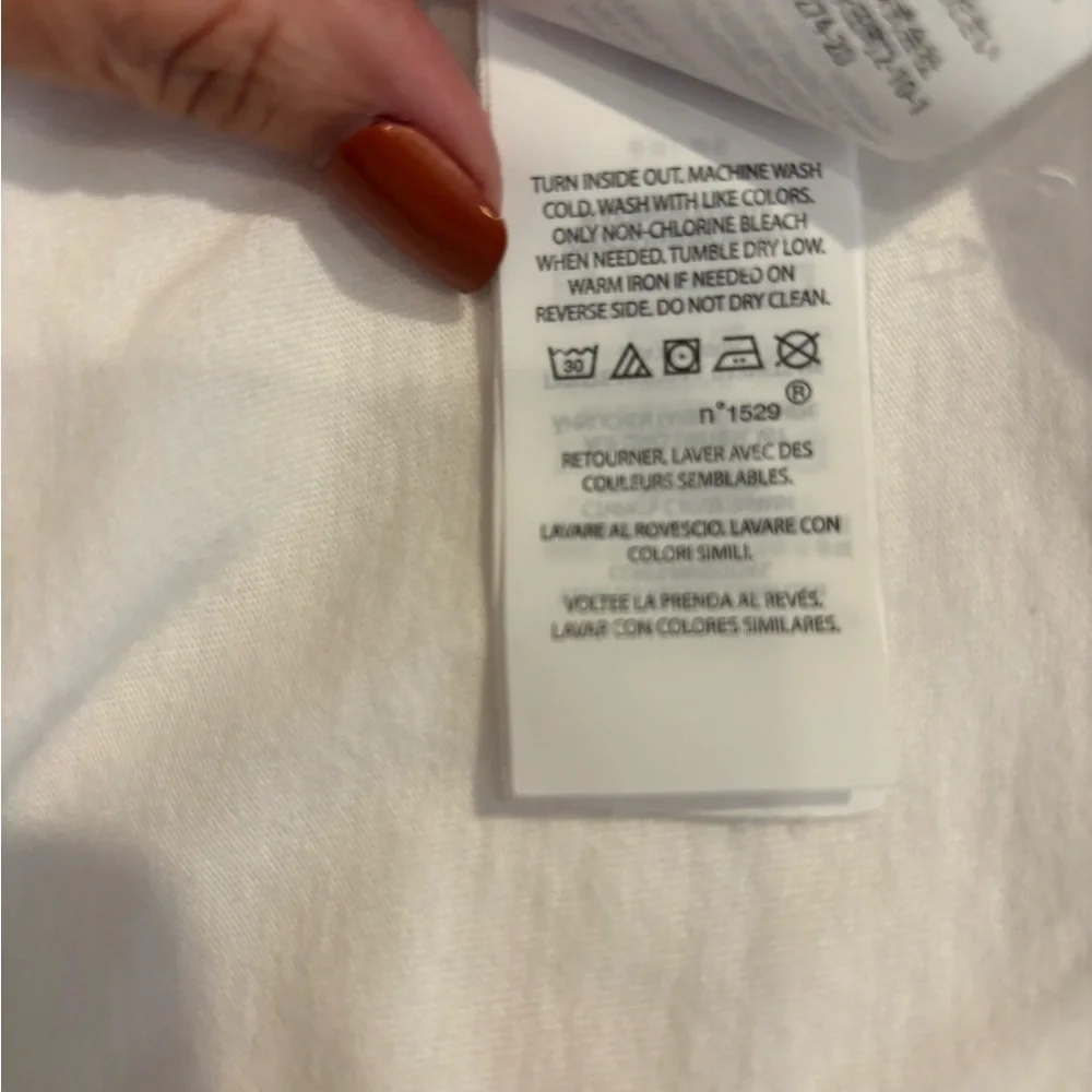 Ralph Lauren Women's US Open Logo Cotton Tee in Pure White XS - Picture 13 of 16